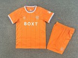 2025-26 Ranger Fourth Soccer Uniform kids kit