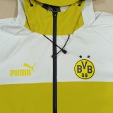 Dortmund 2025-26 yellow white windbreaker jacket