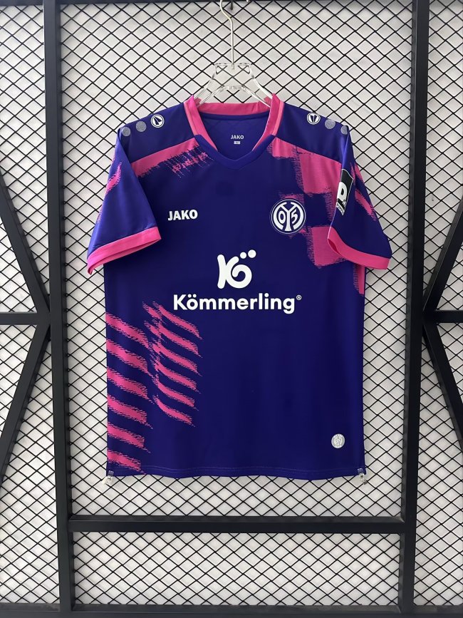 2025-26 Mainz Away Soccer Jersey 