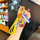 Creative World Cup Trophy Keychain, World Cup Souvenir, Football-themed Keychain, Small World Cup Merchandise