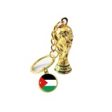 Football souvenir keychain trophy World Cup key ring car key trophy