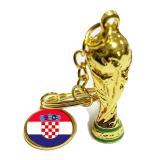 Football souvenir keychain trophy World Cup key ring car key trophy