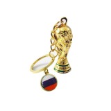 Football souvenir keychain trophy World Cup key ring car key trophy