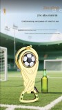 2026 USA-Canadian Cup Bottle Opener Keychain Charm, Football/World Cup Trophy Rotatable Donation Gift