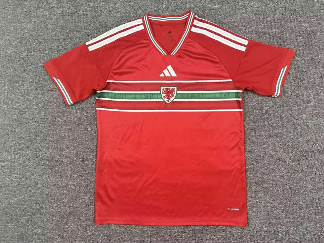 2026 Wales home soccer jersey size S-4XL
