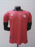 2025-26 Flamengo red retro T-shirts player version  S-4XL (The player version is more slim fit, it is recommended to buy one size larger)