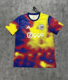 2025-26 Ajax blue orange Pre-Match 2 jersey S-4XL