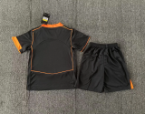2025-26 Corinthians third black kids kit soccer jersey