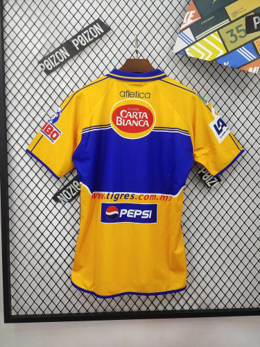 Retro 2000-01 Tigres home soccer jersey