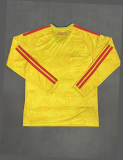 Colombia 2026 World Cup home long sleeves soccer jersey  S-4XL