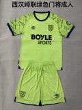 2025-26 West ham Goalkeeper green kids kit