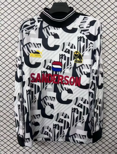 Retro 1993 Sheffield Wednesday Goalkeeper long sleeves soccer jersey S-4XL