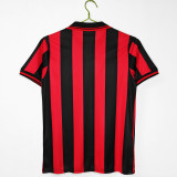 Retro AC Milan 1997-98 home soccer jersey