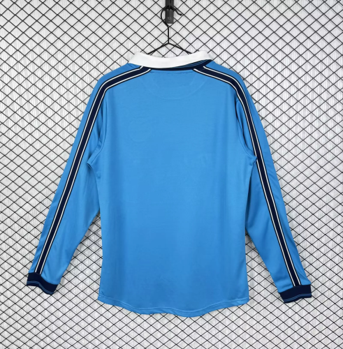 Retro 1998-99 Napoli home long sleeves soccer jersey
