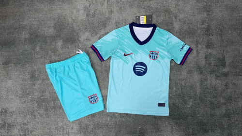 2026-27 Barcelona blue kids kit
