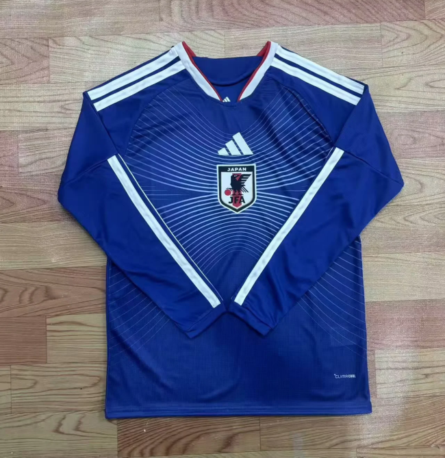 2026 Japan home long sleeves soccer jersey  S-4XL
