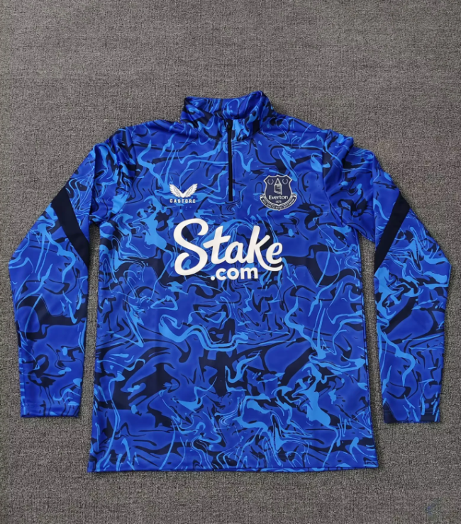 2025-26 Everton blue sweater long sleeves