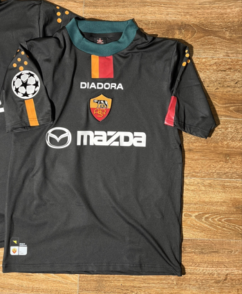 2004-05 Roma home UCL version retro jersey
