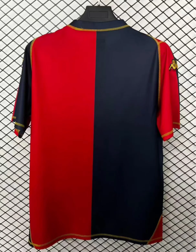 2025-26 Genoa fourth without sponsor soccer jersey