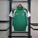 Italy 2025-26 Green Training soccer jersey