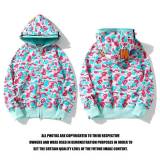 JC--8809 Double-hooded lightweight fleece jacket