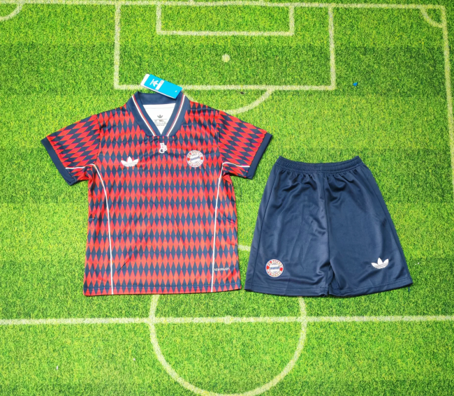 2025-26 Bayern red Lifestyler kids kit