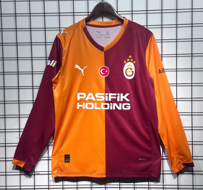 Galatasharey 2025-26 home long sleeve 
