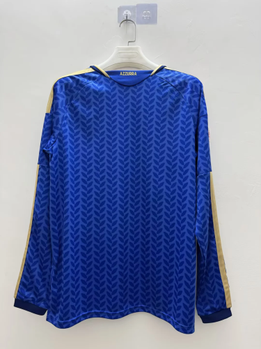 Italy 2026 World Cup home long sleeves soccer jersey size S-4XL2
