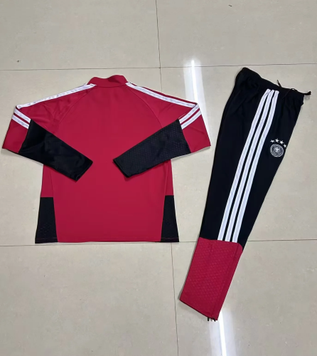 2026 Germany red Sweater tracksuit set kids kit