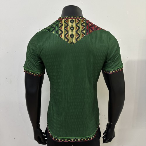 2025-26 Mali green player version  (The player version is more slim fit, it is recommended to buy one size larger)