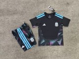 Argentina 2026 Black Goalkeeper Kids Kit