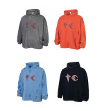 T11^^380g Washed Distressed Terry Sweatshirt