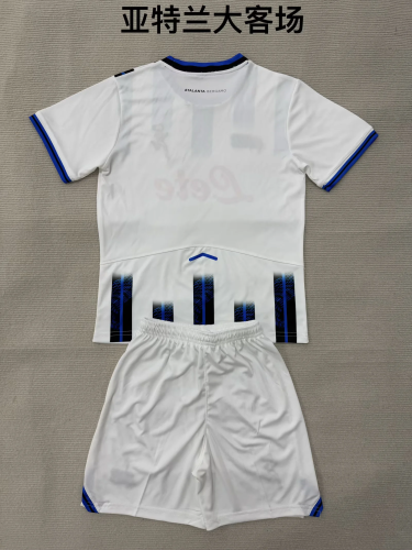 2025-26 Atalanta away kids kit 