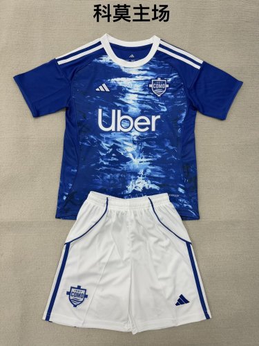Como 2025-26 home kids kit