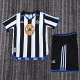 Retro 1999-00 Newcastle United home kids kit 