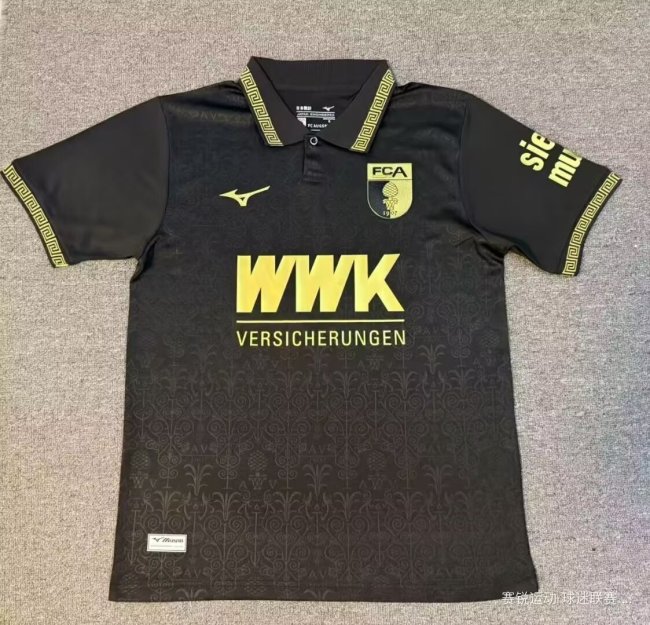 2025-26 Augsburg Third Away Soccer Jersey 