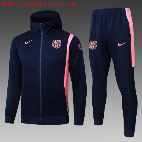 E25224# 2526 Long Hat Barcelona Blue (Pink) Kids