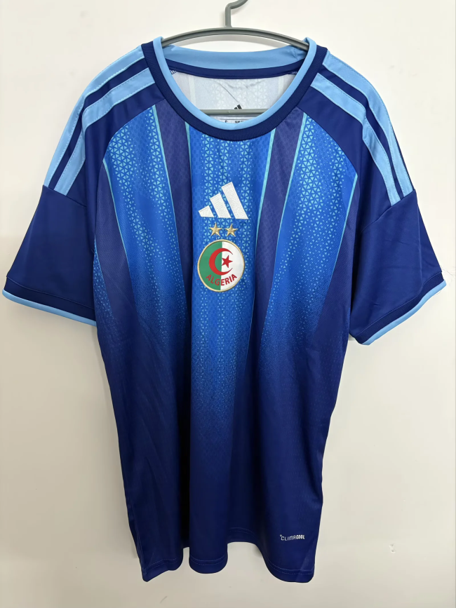 2026 Algeria blue soccer jersey  S-4XL