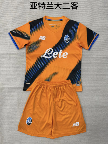 2025-26 Atalanta third kids kit 
