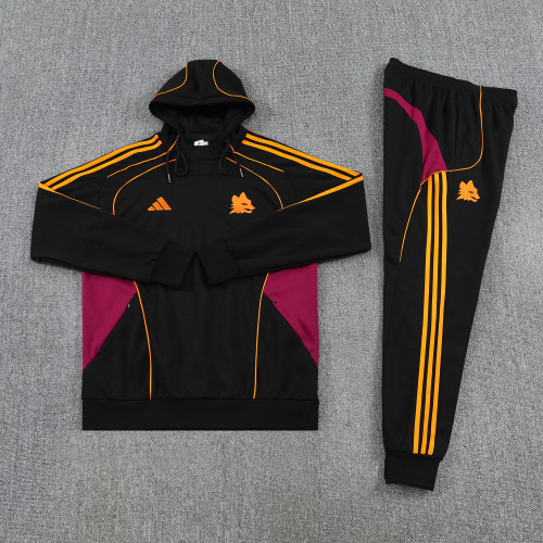 Roma 2025-26 Training Hoodie Soccer Suit