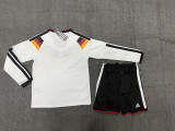 Germany 2026 World Cup  home long sleeve kids kit