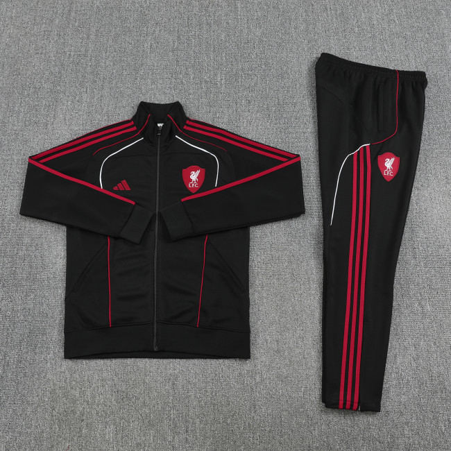 Liverpool 2025-26 black jacket set