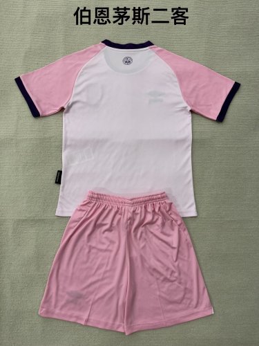Bournemouth 2025-26 Third Away Soccer Uniform Kids Kit