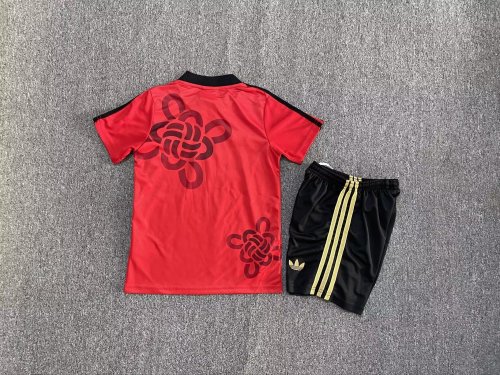 Manchester United 2025-26 special version kids kit