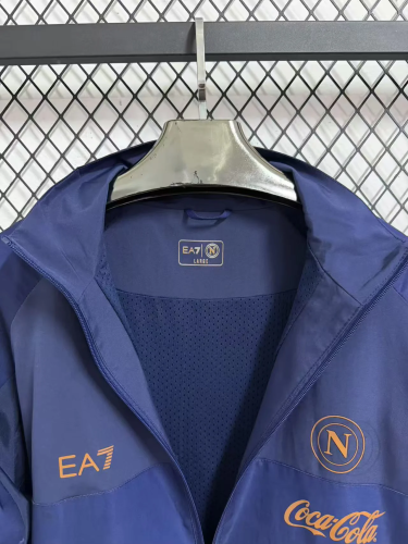 2026-27 Napoli blue Windbreaker Jacket  S-3XL