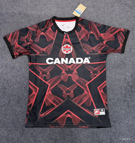 2026 Canada Black and red goalkeeper  S-4XL