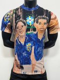2026 Brazil Special Player Verison (The player version is more slim fit, it is recommended to buy one size larger)