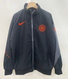 Inter Milan 2025-26 black windbreaker jacket