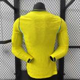 Brazil 2026 World Cup Home Long Sleeve player version  S-4XL