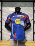 Barcelona 2025-26 special version player version (The player version is more slim fit, it is recommended to buy one size larger)